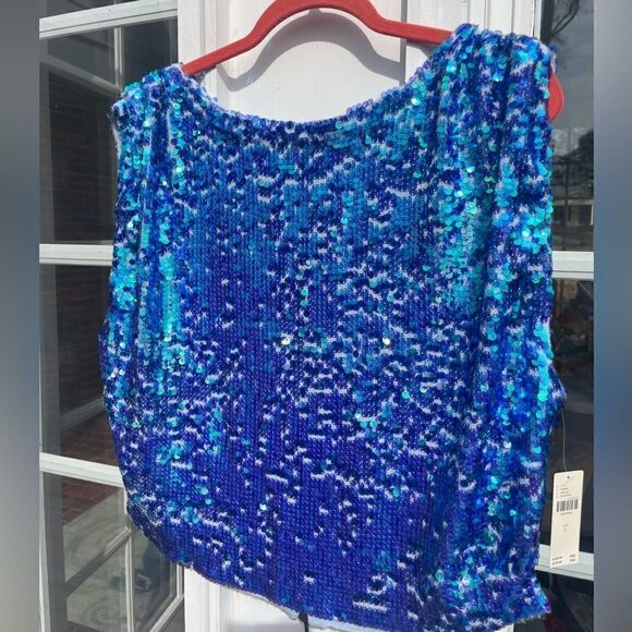 Anthropologie Pilcro Cashmere Sequin Sweater Vest NWT - Picture 8 of 10